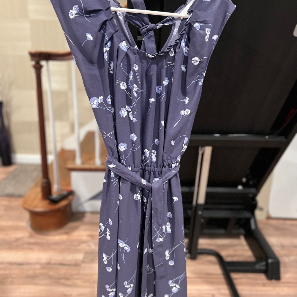 Lauren Conrad Purple Floral Dress, Size M